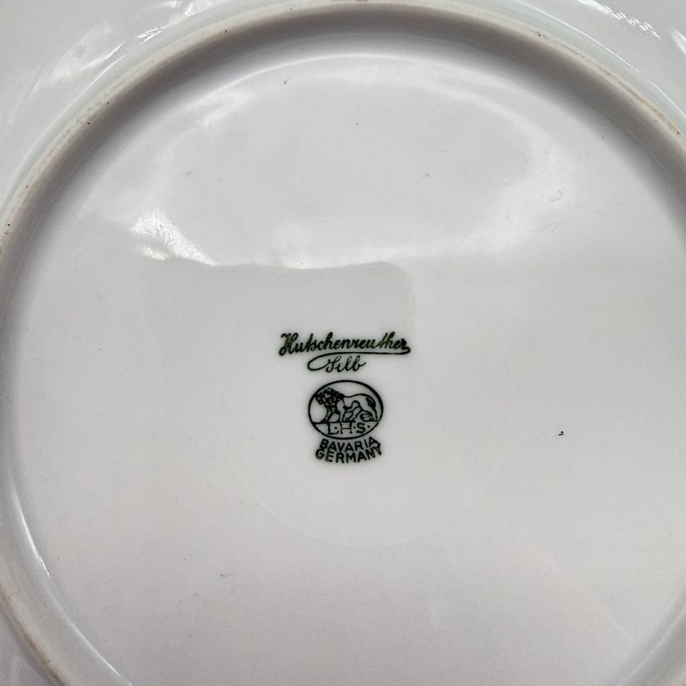 Чайное трио Hutschenreuther Selb Jurvel 200 мл Бавария Германия