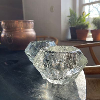 Подсвечник Gote Augustsson 12 см хрусталь Швеция