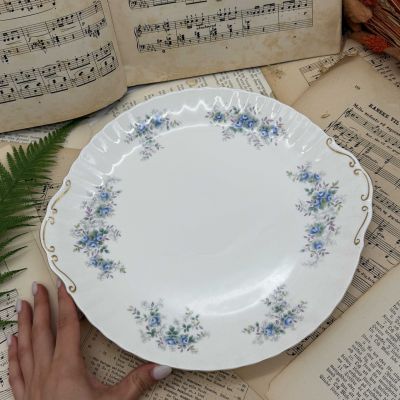 Блюдо с ручками Royal Albert Blue Blossom 31 см Англия