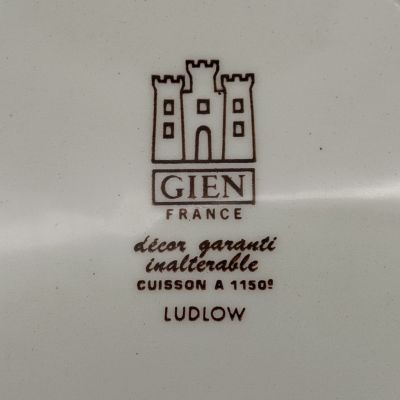 Тарелка Gien Ludlow 24 см Франция