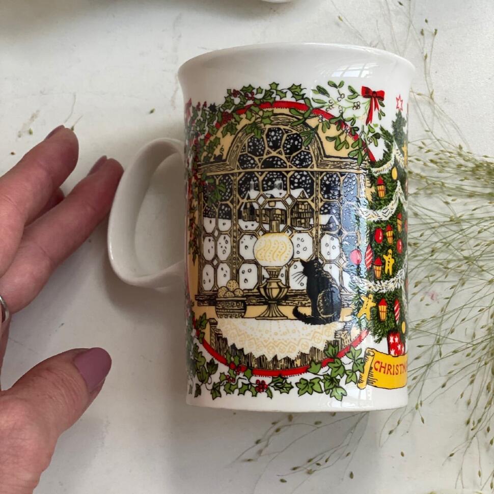 Кружка 330 мл Рождество Dunoon Ceramics Англия