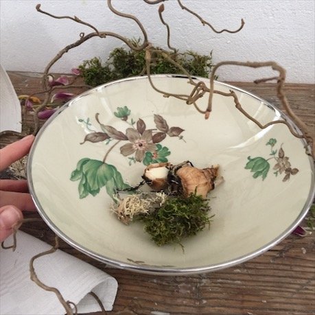 Номерной салатник блюдо KPN Maleri Дания 