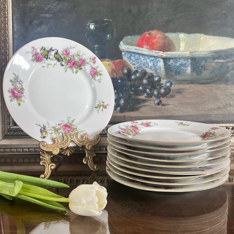 Тарелка L.T. Райский сад 20 см фарфор Франция