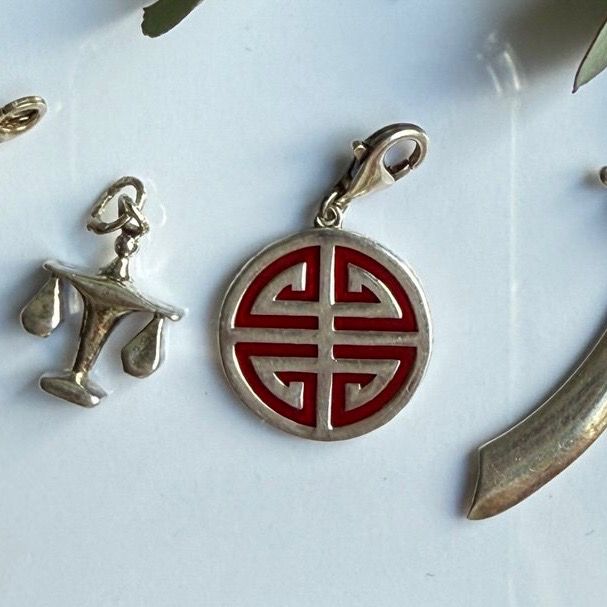 Подвеска шарм Thomas Sabo 5 Благ 2.3 см 925