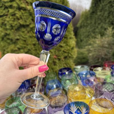 Бокал тюльпан 200 мл накладной хрусталь Германия