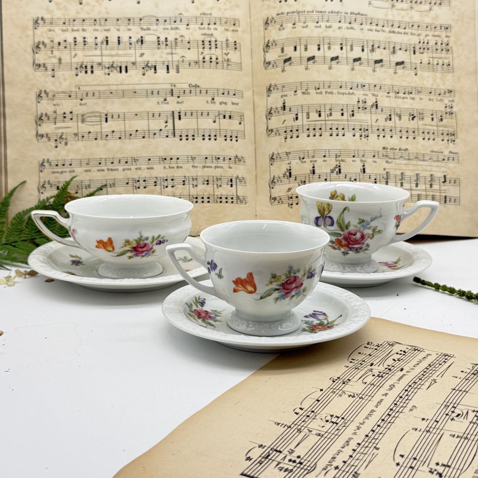 Чайная пара Rosenthal Maria Classic Rose 180 мл Германия