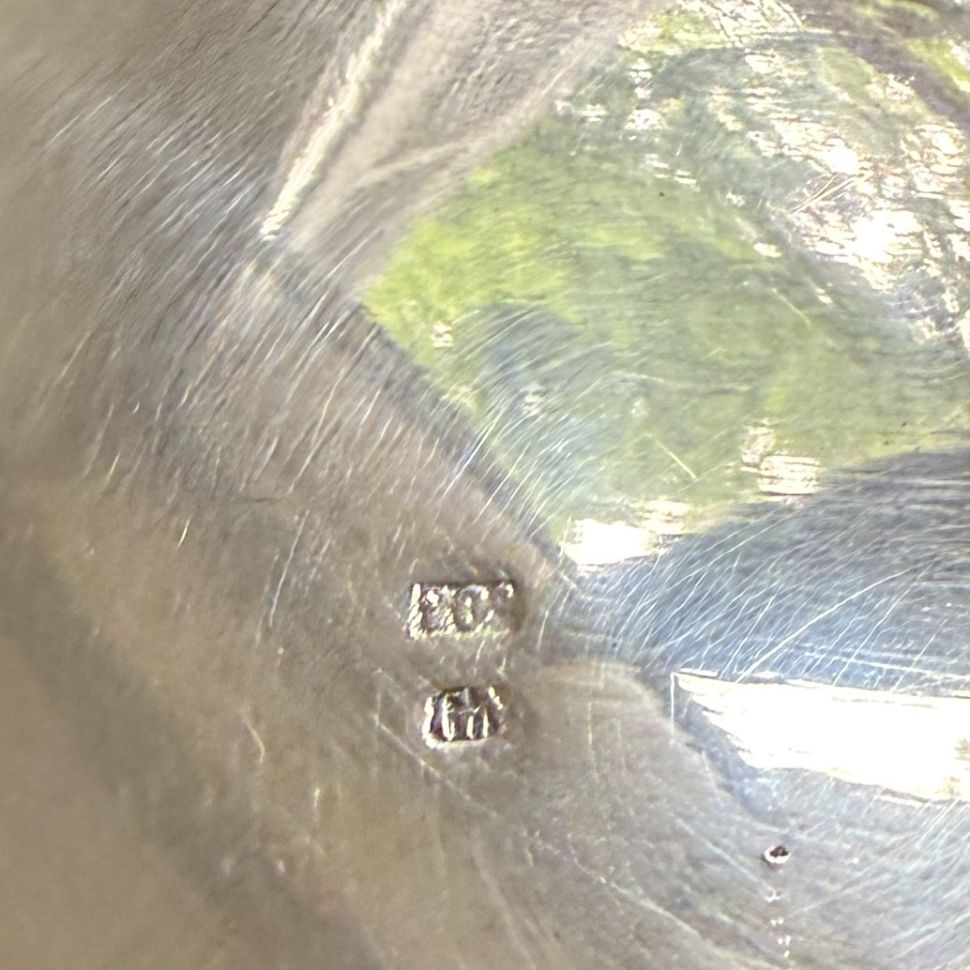 Чайник кофейник на ножках 1,2 л серебрение Франция