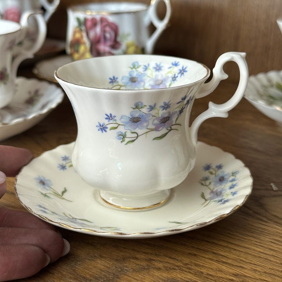 Кофейная пара Richmond Blue Rock 130 мл Англия уценка