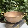Таз для варенья с круглым дном 33 см медь латунь