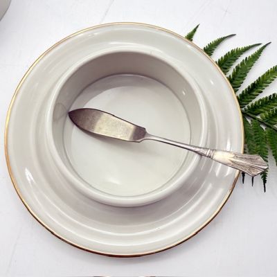 Нож для намазывания 14 см серебрение 