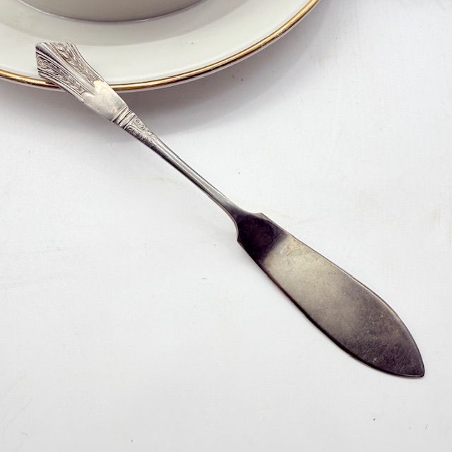 Нож для намазывания 14 см серебрение 