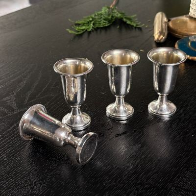 Рюмка на ножке KMK 25 мл серебро