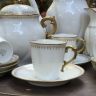 Кофейная пара Limoges 130 мл фарфор Франция  