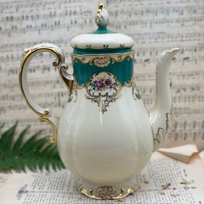 Чайник молочник сахарница Konigl pr. Tettau набор 3 предмета Германия