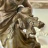 Скульптура Faneuse 43 см Огюст Моро Франция бронза мрамор