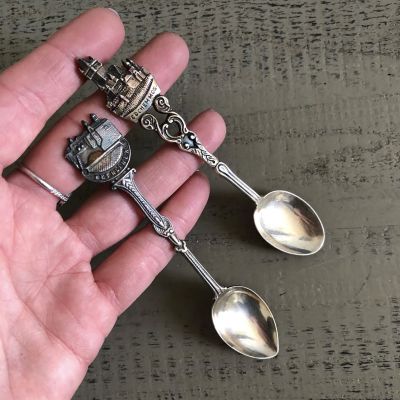 Ложка чайная Замки готика набор 2 шт.