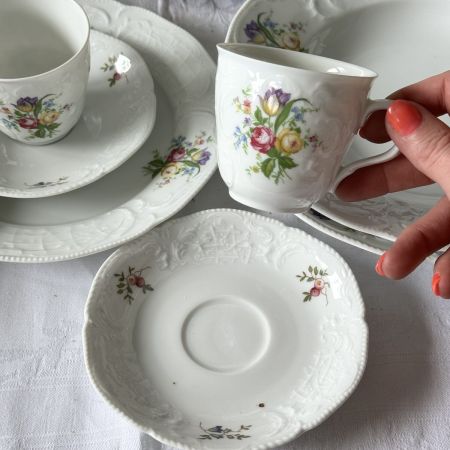 Кофейная пара Rosenthal Classic Rose 160 мл Германия