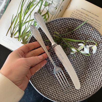 Нож столовый Solingen Garantie 23 см Германия