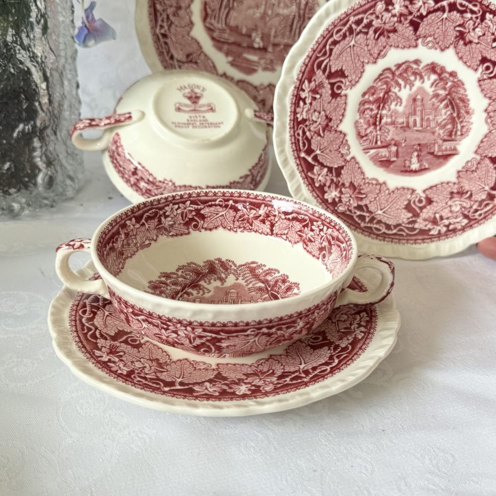 Бульонная пара Mason's Vista 300 мл Англия     