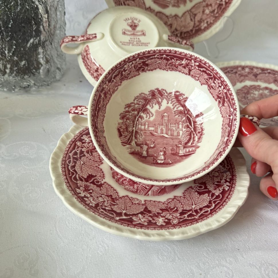 Бульонная пара Mason's Vista 300 мл Англия     