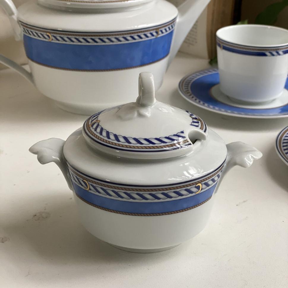 Сахарница с крышкой 350 мл Hutschenreuther Морской стиль