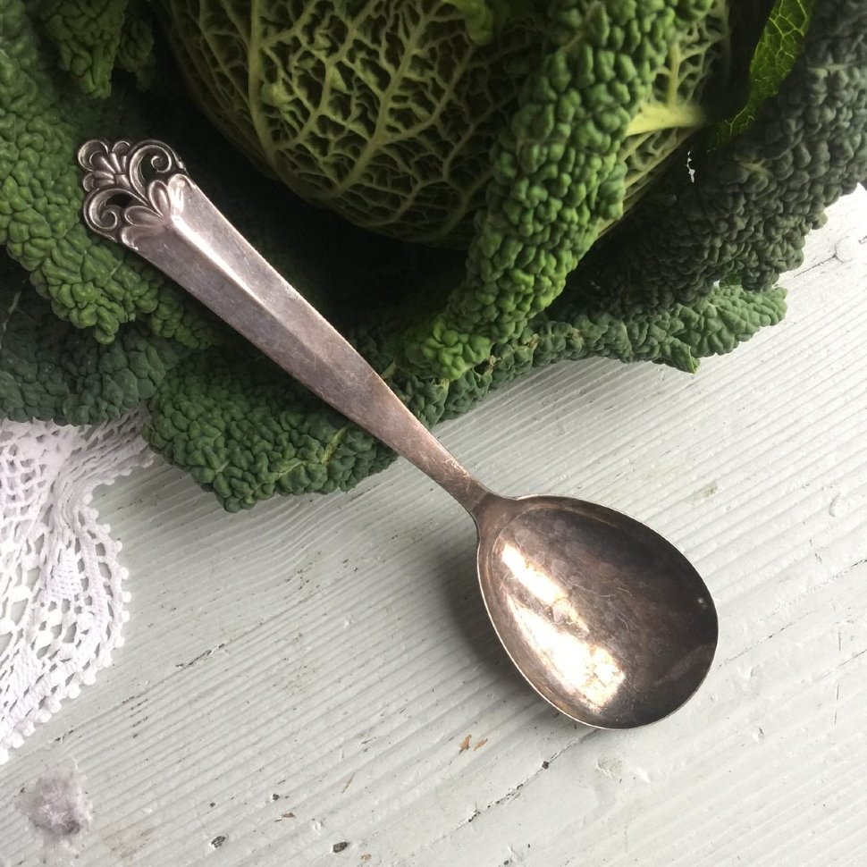 Ложка каплевидная мельхиор МЕМА