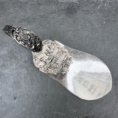 Лопатка для десерта 15 см мельхиор