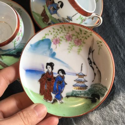 Блюдце 10 см Шинуазри Сингапур