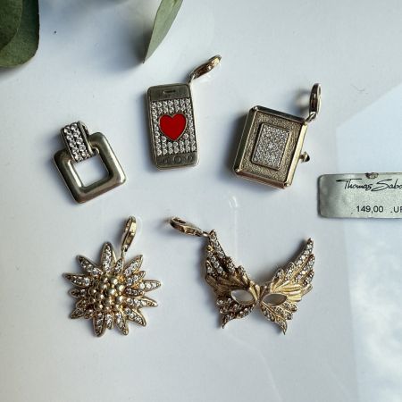Подвеска шарм Thomas Sabo 5 см Маска 925