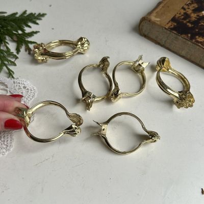 Кольцо прищепка для штор металл