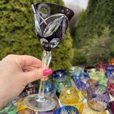 Бокал тюльпан 200 мл накладной хрусталь Германия