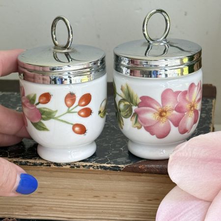 Кодлер на 1 яйцо Royal Worcester Крыжовник фарфор Англия 