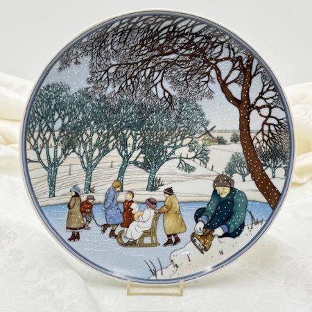 Тарелка Heinrich ВиллеройБох Winter 25 см фарфор Германия