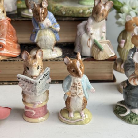 Статуэтка Beatrix Potter Tailor of Gloucester Royal Albert Англия 1989 г 