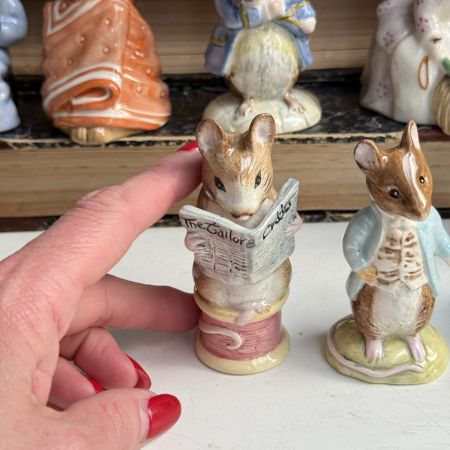 Статуэтка Beatrix Potter Tailor of Gloucester Royal Albert Англия 1989 г 