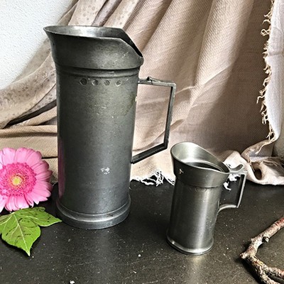 Мерный стакан набор 3 шт. олово