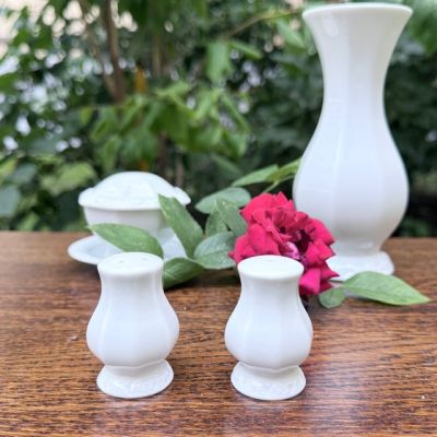 Солонка и перечница Rosenthal Maria Classic Rose белый 5 см Германия