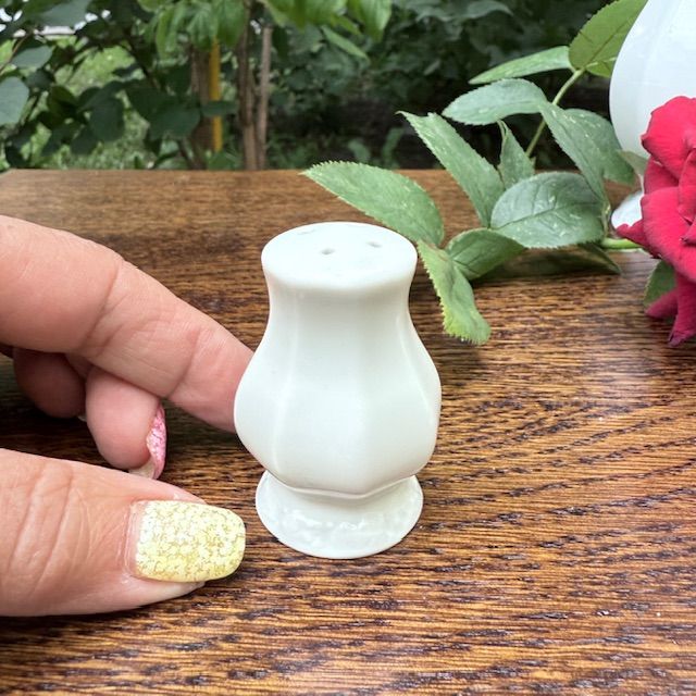 Солонка и перечница Rosenthal Maria Classic Rose белый 5 см Германия