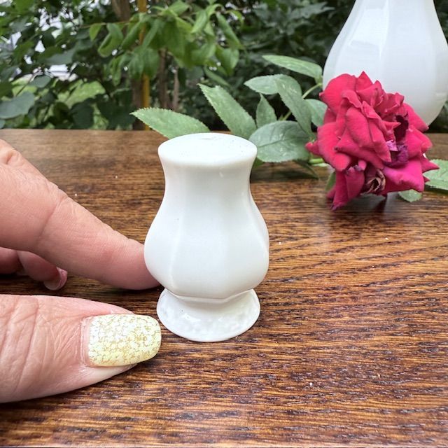 Солонка и перечница Rosenthal Maria Classic Rose белый 5 см Германия