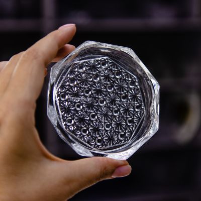 Розетка 9 см хрустальное стекло