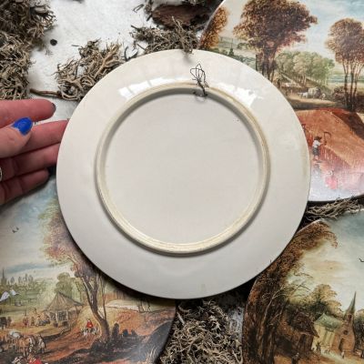 Тарелка Городской пейзаж 19 см Голландия