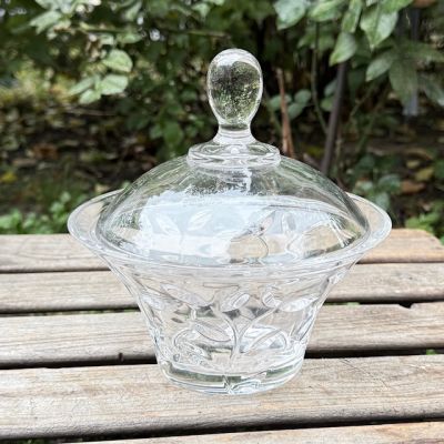 Бонбоньерка большая 19 см хрусталь Германия