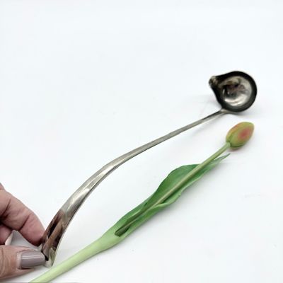 Половник соусник Gero Alpacca 30 см серебрение Голландия