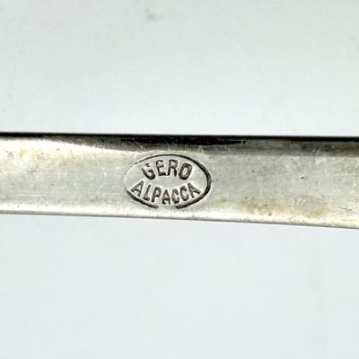 Половник соусник Gero Alpacca 30 см серебрение Голландия