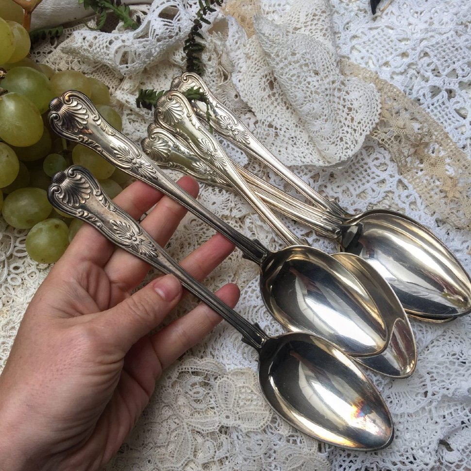 Ложка Большая столовая мельхиор