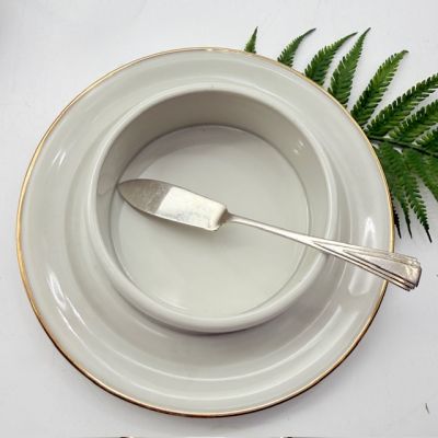 Нож для намазывания 13 см серебрение Англия