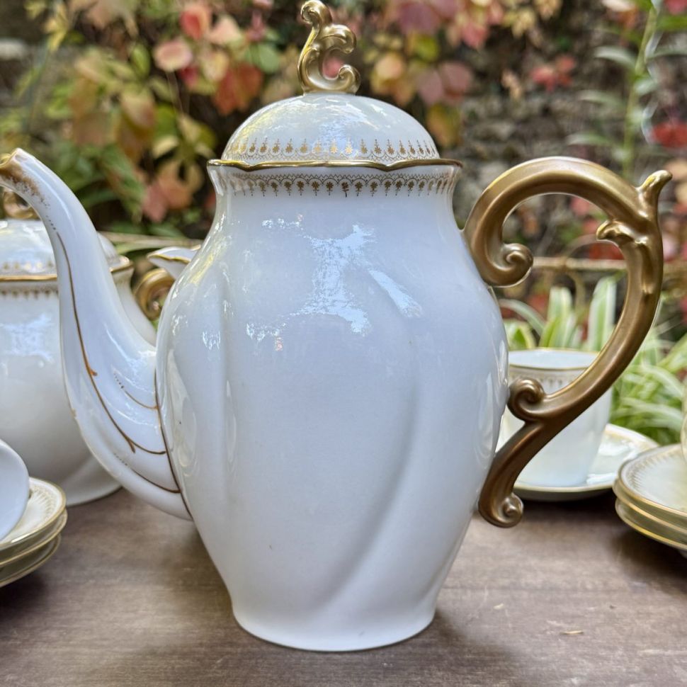 Чайник кофейник Limoges 1,2 л фарфор Франция