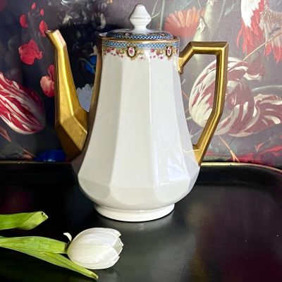 Чайник кофейник Limoges 2,1 л фарфор Франция 