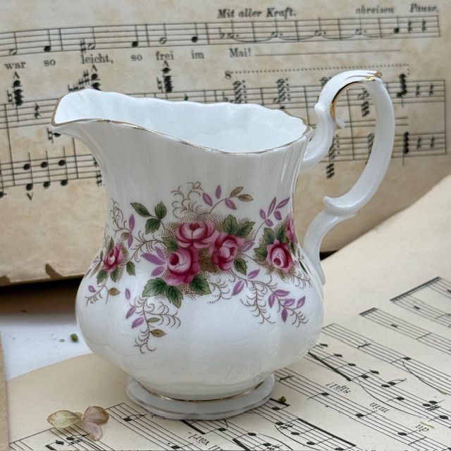 Блюдо сахарница молочник Royal Albert Lavender Rose набор 3 предмета Англия 