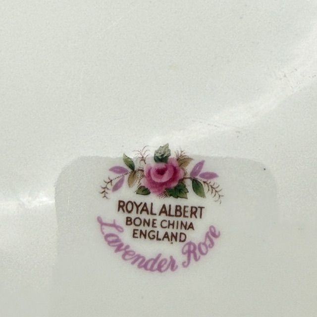 Блюдо сахарница молочник Royal Albert Lavender Rose набор 3 предмета Англия 